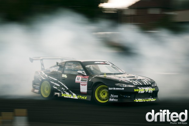 Nigel Colfer s13 180sx 1JZ drift