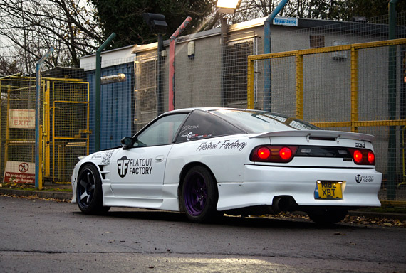 The Flatout Factory 180sx Drift Car | Drifted.com