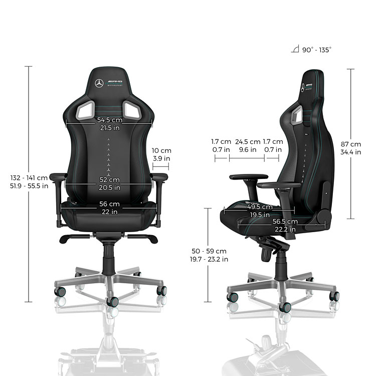 Noblechairs mercedes-amg esports gaming chair