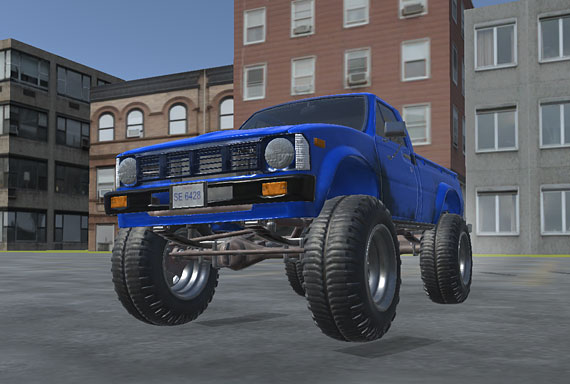truck car racing game