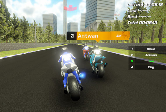 New Online Multiplayer Bike Racing Game