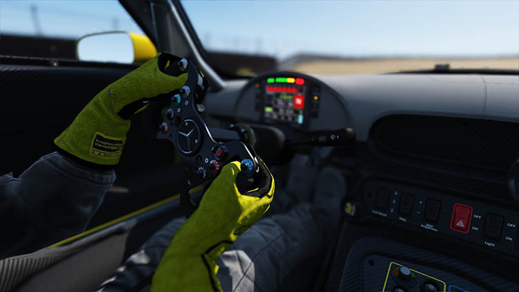 In Car View Steering Wheel Racing Race Content Manager Assetto Corsa 