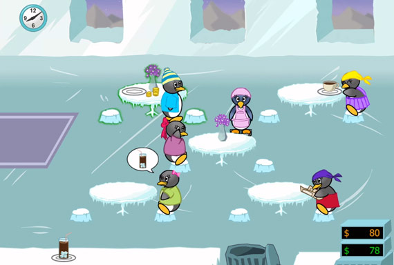 Penguin Diner - Skill games 