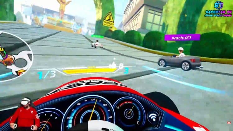 dash dash world vr racing games