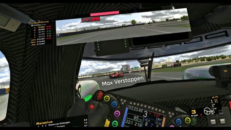 iracing vr racing games