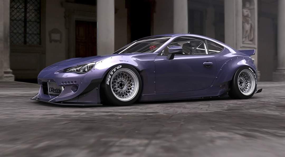 rocket bunny v2 aero kit brz