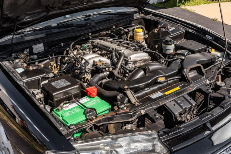 engine bay 1997 nissan 240sx sells for 31k