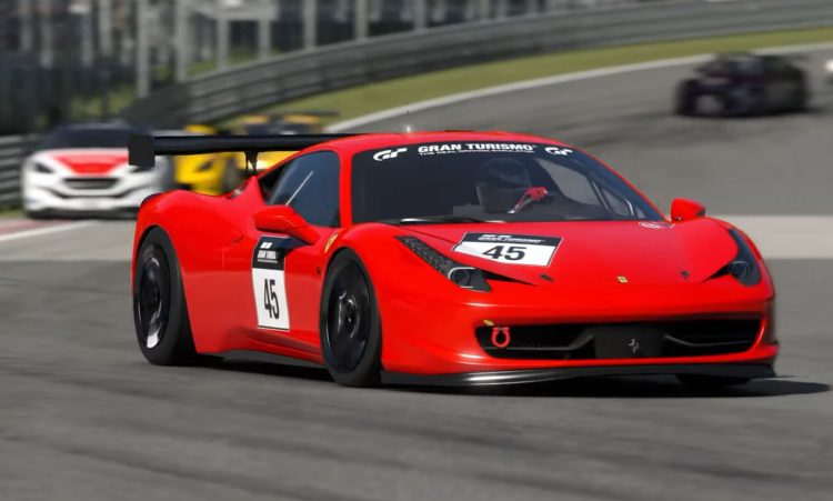 ferrari 458 italia best gr4 car gt7