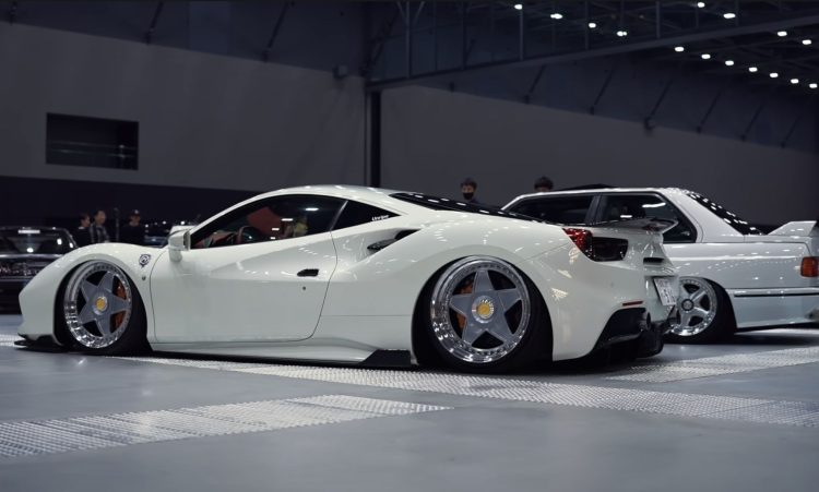 ferrari 458 stance slammed wekfest japan