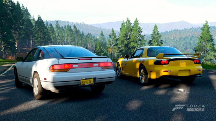 nissan 240sx s13 mazda rx7 forza horizon 4 delisting