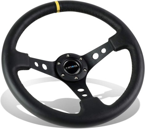 nrg leather steering wheel