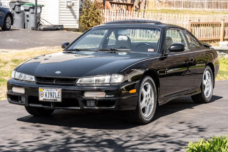 stock 1997 nissan 240sx sells for 31k