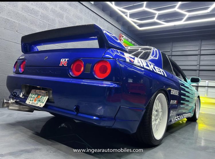 street legal r32 gtr group a falken replica rear