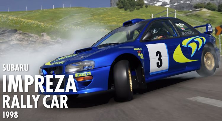 subaru impreza rally car 1998 drifting gt7 update