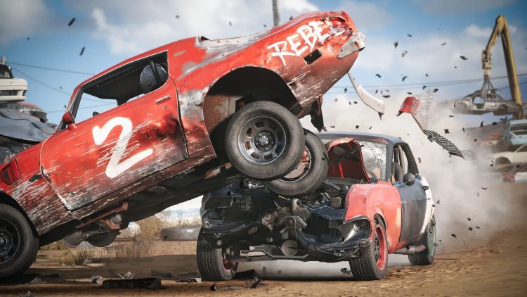 big air crash engine demolition derby wreckfest 2