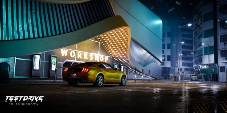 ford mustang rear quarter test drive unlimited solar crown collectors edition price