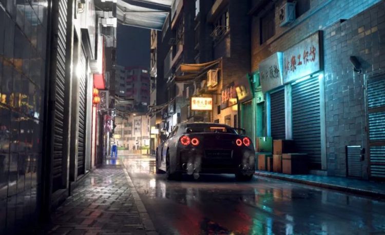 nissan r35 gtr rear japanese street jdm test drive unlimited solar crown collectors edition price