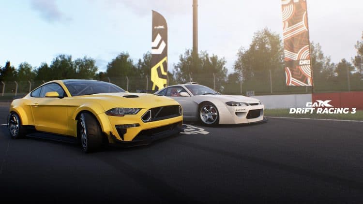 ford mustang nissan s15 start line battle carx drift racing 3 release date