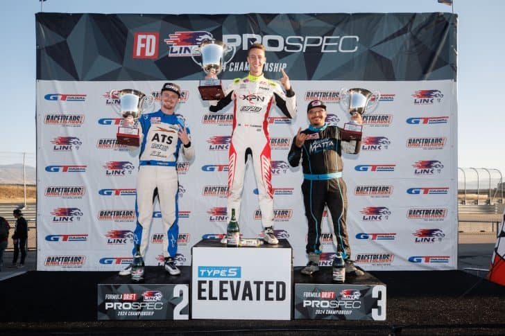 osullivan lemaire matta prospec podium winners 2024 formula drift round 7 results