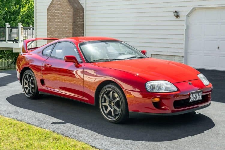 red supra mk4 130k will mkiv toyota supra prices continue skyrocketing