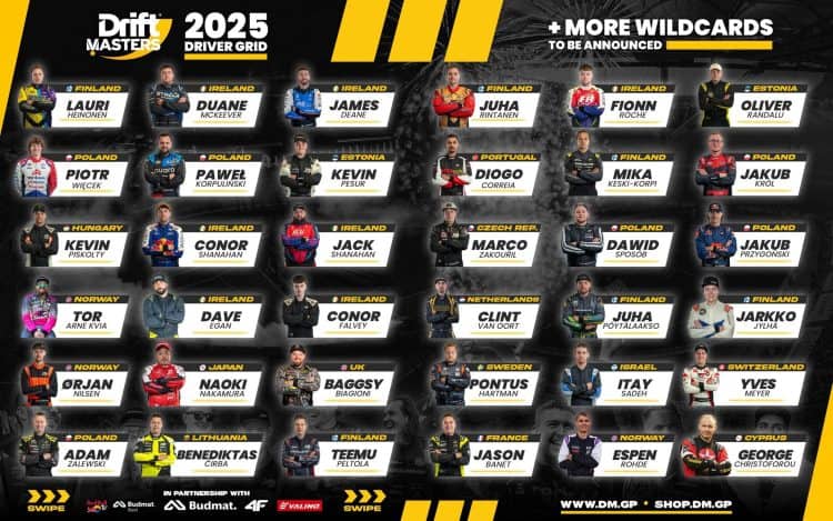 featuredimage drift masters 2025 driver lineup