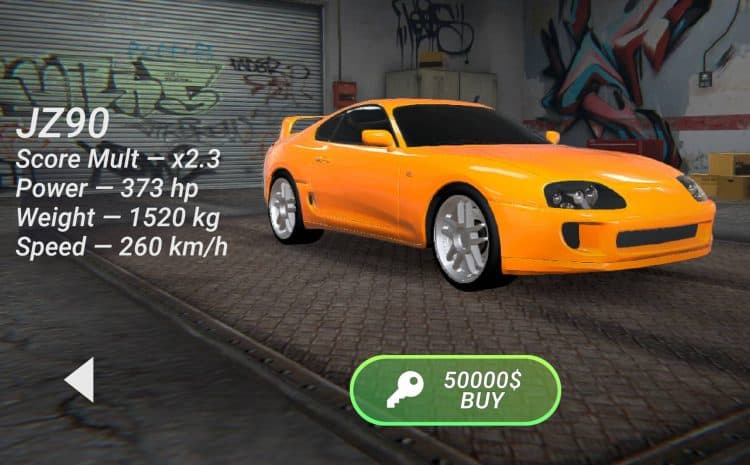 toyota supra car list drift hunters 2025