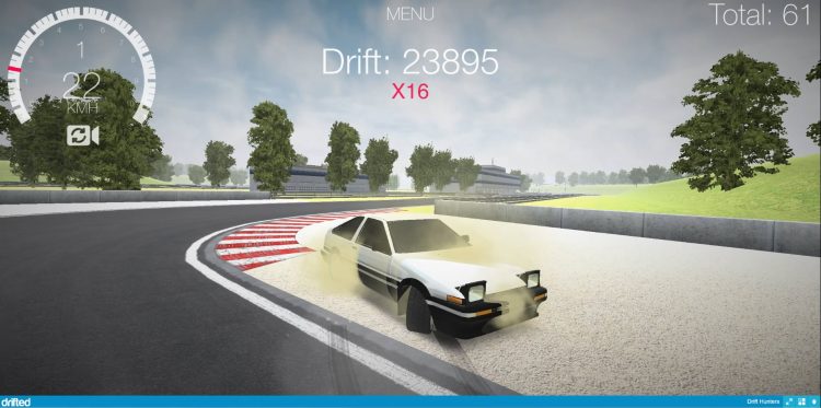 spin gravel ae86 nishuri track drift hunters