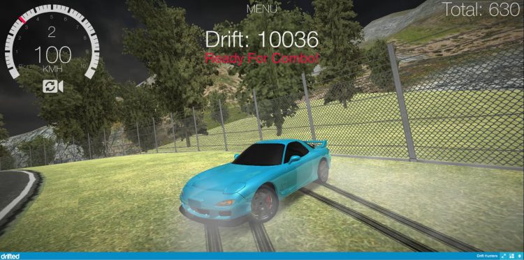 oops crash backwards rx7 fd forest track drift hunters