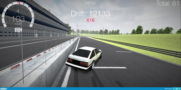 wall run tap run the wall toyota ae86 nishuri track drift hunters