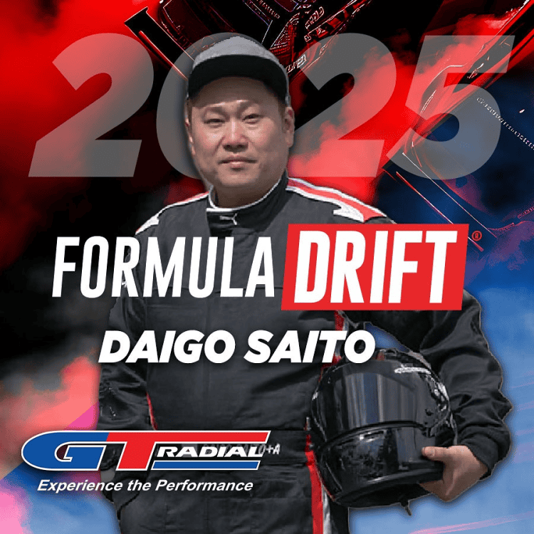 daigo saito formula drift 2025 jerry yang racing gt radial