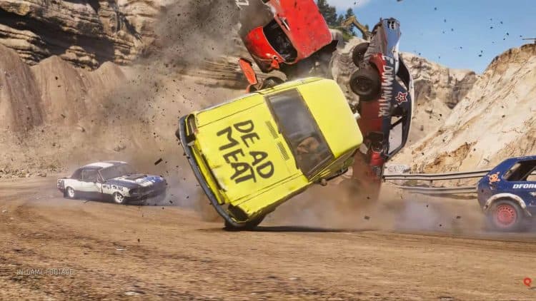 big crash banger racing wreckfest 2 early access release steam pc