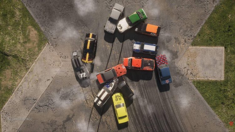 demolition derby pileup wreckfest 2 early access release steam pc